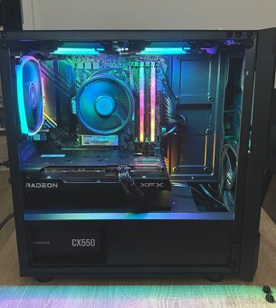 Herný pc Ryzen 5 5600X, RX 6600 8GB, 16GB RAM, SSD - 5