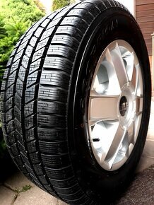 alu R17 6x114,3 Nissan Navara, Pathfinder, pneu 255/60 - 5