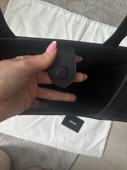 KABELKA KARL LAGERFELD K/IKONIK 2.0 LEATHER TOTE BLACK - 5