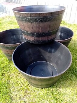 Kvetináče imitácia dreva - 5