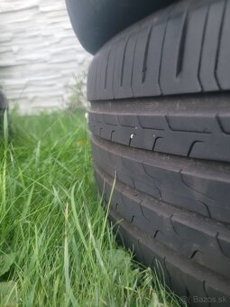 Predám letné pneumatiky CONTINENTAL 225/55 R17 - 5