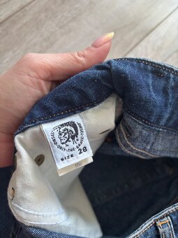 Diesel riflová sukňa - 5