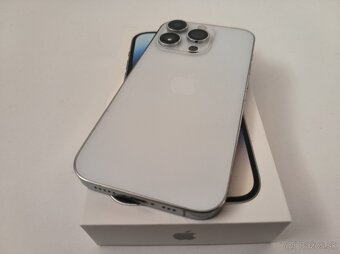apple iphone 14 PRO 256gb Silver / Batéria 100% - 5