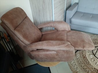 Brusena koza kvalitne pplohovatelne kreslo - 5