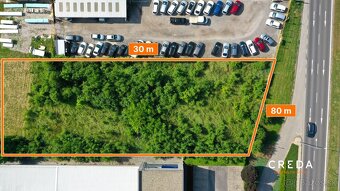 CREDA | predaj pozemok na hlavnom ťahu, Nitra, Novozámocká u - 5