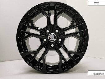 7J R17 5x112 ET45 alu disky Vw T-Roc, Škoda Karoq 1222 - 5