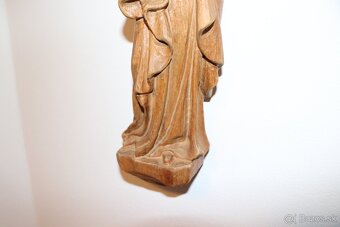 Marie a Jezulátko  soška   dřevo (225E) - 5