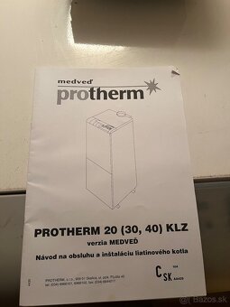 Plynový kotol Protherm Medved KLZ 30 - 5