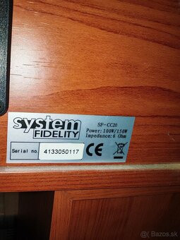 System FIDELITY SF-2050 + Yamaha RX V-359 reciver - 5