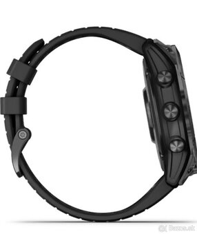 Garmin fenix 7X Pro Sapphire Solar hodinky, Carbon Gray DLC - 5