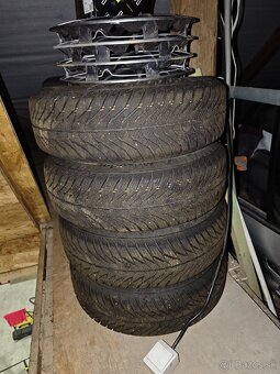 Disky + pneu zimne ford 175/65/r14 - 5