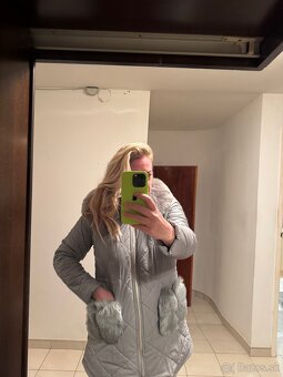 Damska moderna bunda velkost 38/40 - 5