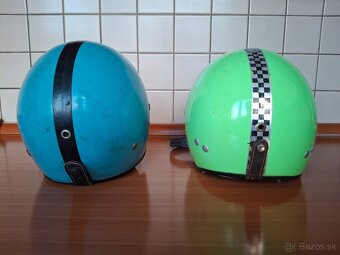 Retro motocyklová prilba - 5