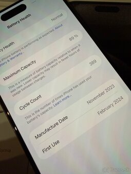 iPhone 15promax 256gb Black Titanium - 5