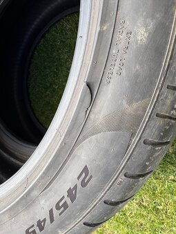 Predám 4x Pirelli P Zero 245/45 R18 100w - 5