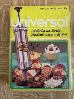 Predám Universal - zdobička na torty, studené misy a pečivo - 5