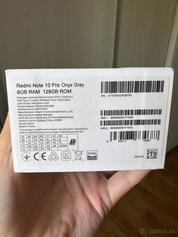 Predám Xiaomi Redmi Note 10 pro 128GB - 5