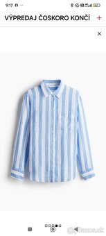 Nová dámska ľanová košeľa H&M -veľ. XL - 5