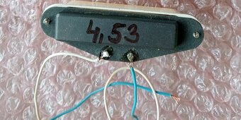 Snímače Stratocaster- pickguard, poťáky 70 roky Greco,Maya - 5