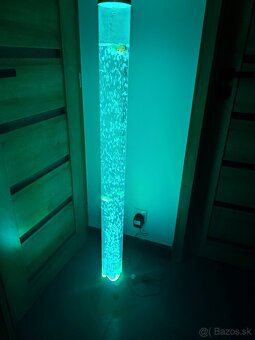 Bublinkova vodna lampa s rybickami - 5