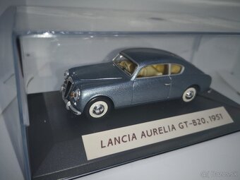 Predám kovový zberateľský model auta Lancia Aurelia 1951 - 5