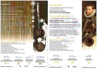 Pamätné listy k 100€ minciam - 5