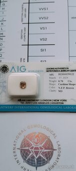 Prírodný diamant 0,7 karat - 5