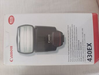 Blesk Canon speedlite 430 EX - 5
