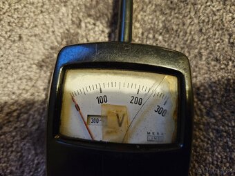 Starodávny Voltmeter Mera Lumel 300/600V AC/DC - 5