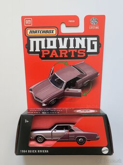 Matchbox Moving Parts - Porsche Taycan, Mazda, Ford Mustang - 5