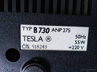 Kotúčový magnetofón TESLA - B730 - 5