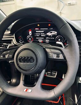 AUDI MULTIFUNKCNY VOLANT ZKOSENY RS PADLAMI - 5