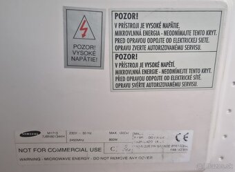 Mikrovlnná rúra Samsung 800W - 5