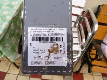 Poschodový filigránsky etažér veľký - 5