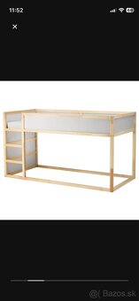 Kura detská posteľ Ikea - 5