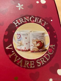 Valentin: 2 hrnceky v tvare srdca - 5