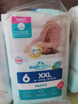 Plienky značky Pampers a Babywell - 5