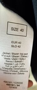 Blejzer  modry a sedy  38/ 40 - 5