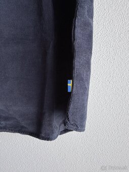 Menčestrová outdoor košeľa Fjallraven Ovik Cord Shirt M Navy - 5