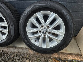 Letná Sada VOLKSWAGEN CADDY+Zánovné Pneu 195/65 R15 - 5