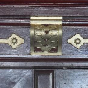 Starožitná skriňa na šaty - 5