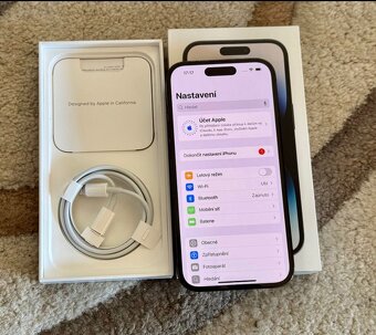 iPhone 14 Pro Max Space Black BATERIE 100% TOP - 5