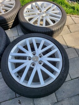 5X114,3 R18 Mazda Letna sada 215/45 R18 Michelin - 5
