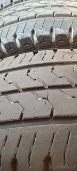 Predám 4ks jazdené letné 215/75r16C Matador na dodávku - 5