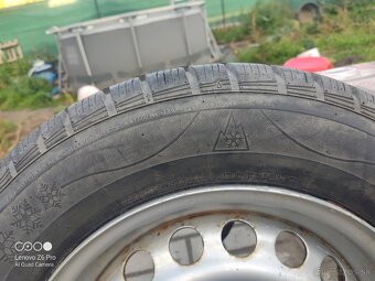 Predám disky 51/2Jx14 ET39 + zimné pneu Nankang 175/70R14 - 5