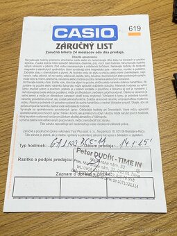 casio g shock GA2100 BCE-A1 plus remienok - 5