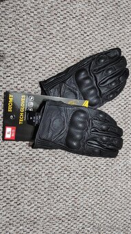 Predám nové kožené rukavice na moto - 5