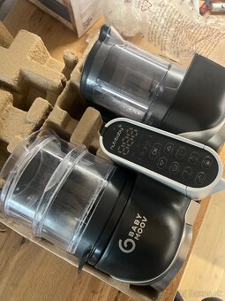 Babymoov nutribaby+ 5in1 grey parný hrniec a mixér - 5