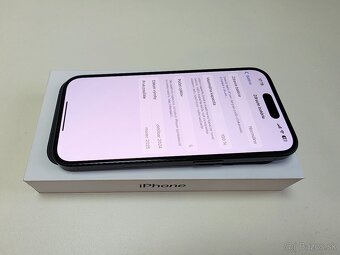 APPLE IPHONE 16 128GB BLACK TOP STAV,ZDRAVIE BATERKY 100% - 5