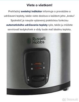 RYŽOVAR Russell Hobbs - 5